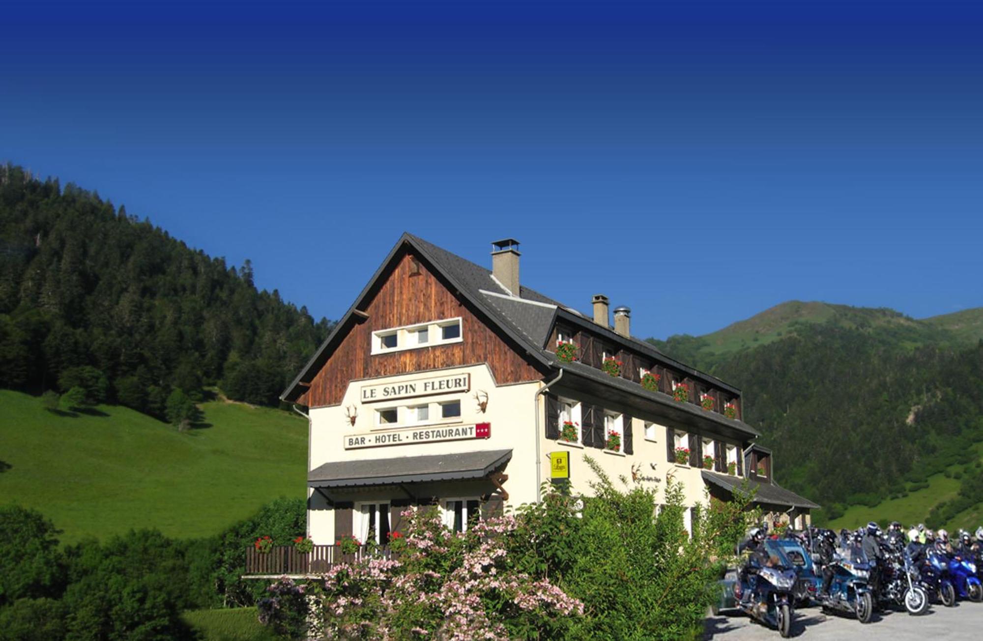 Bourg-dʼOueil Hotel - Restaurant - Bar - Le Sapin Fleuri מראה חיצוני תמונה